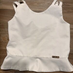 Alice Pi White Blouse For Girls Size 6